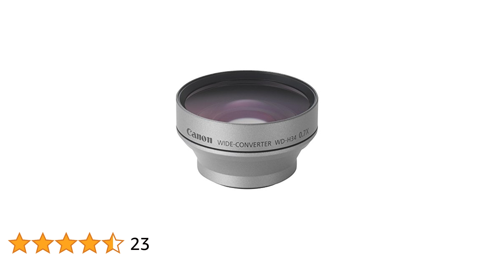 キヤノン Canon WD-H72 [ワイドコンバーター] Amazon | Canon ワイドコンバーター WD-H72 | ワイド