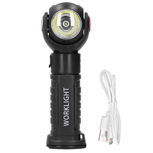 Luz de Trabajo Magnético, 360 Grados Rotación Luz de Emergencia LED Recargable para Reparación de Automóviles Industriales