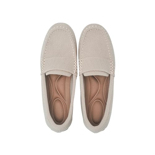 Image of feabtonbd Loafers for Women Comfortable Breathable ShoeCasual Slip On Womens Driving Flats Shoes