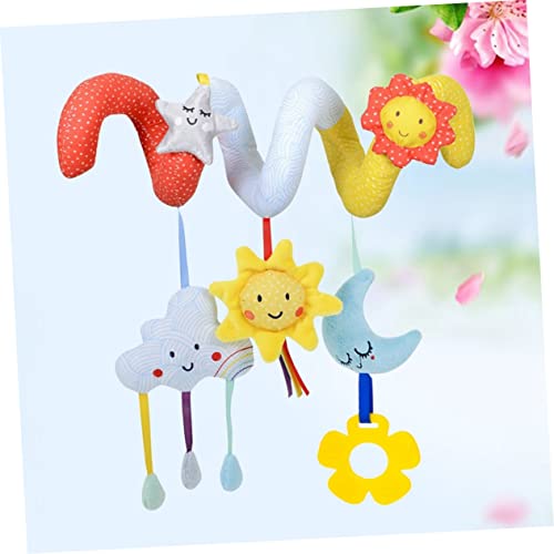 ABOOFAN 2 Peças Brinquedos Para Bebês De 3 A 6 Meses Brinquedo Para Carro Brinquedo Com Trilho Para