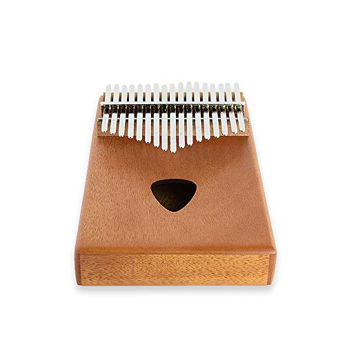 Thumb Piano 17 Keys Mahogany Full Veneer Instrument de Musique Finger Piano Easy to Learn for Children Adult Beginners… - Les Beatles, Paul McCartney, John Lennon, RIngo Starr, George Harrison Thumb Piano 17 Keys Mahogany Full Veneer Instrument de Musique Finger Piano Easy to Learn for Children Adult Beginners… – Image 5