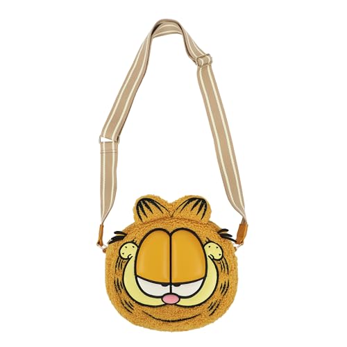 Bioworld Garfield 3D Character Plush Women's Crossbody Bag