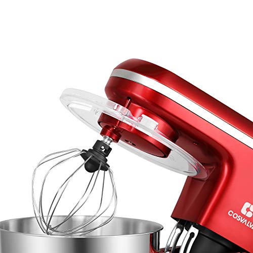image for COSVALVE Stand Mixer,7-QT 660W 6-Speed Food Processing, Tilt-Head Food