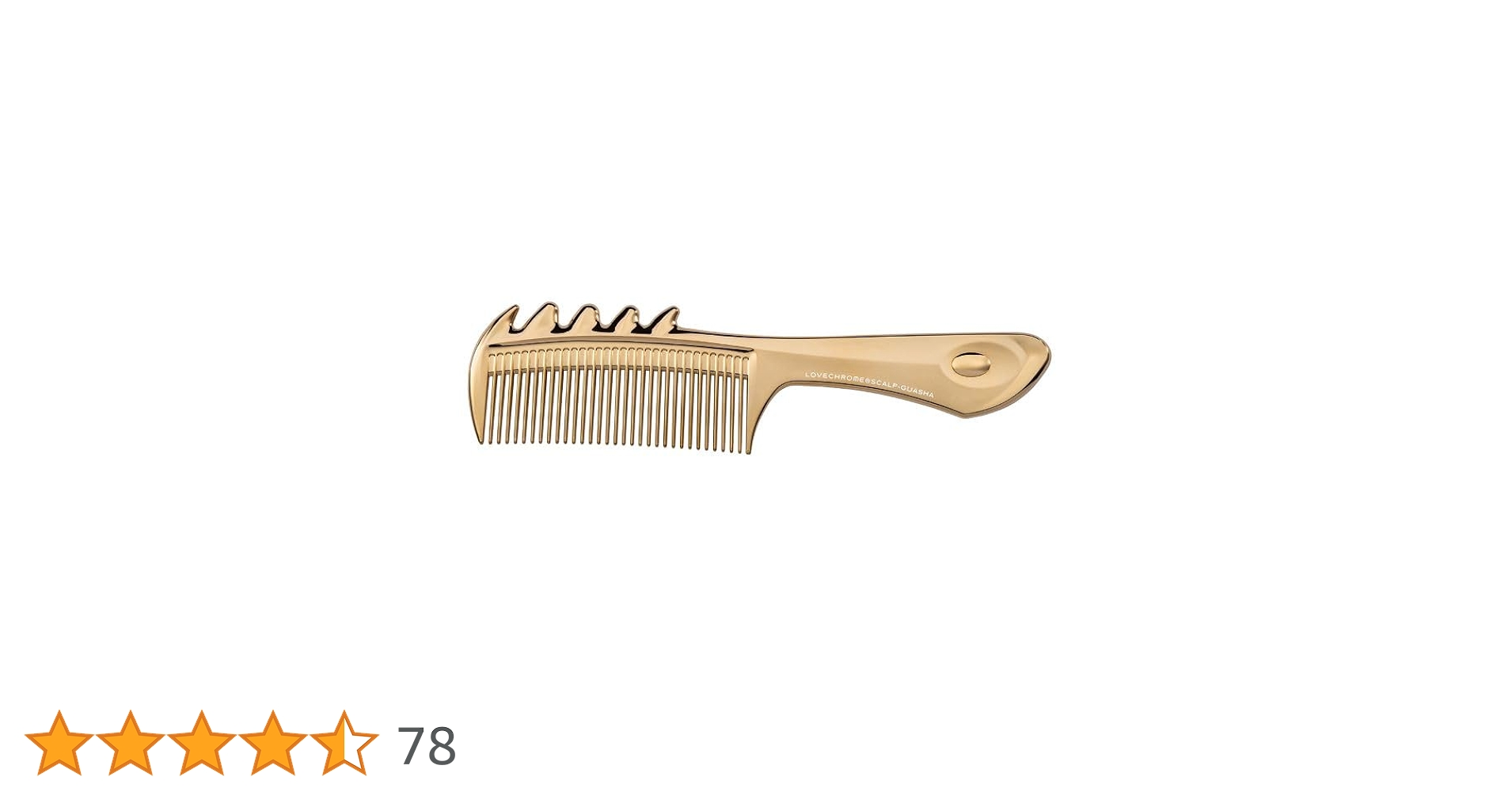 【未使用】LOVECHROME K24GP SCALP-GUASHA GOLD Amazon.com : LOVE CHROME K24GP SCALP-GUASHA GOLD/Japanese
