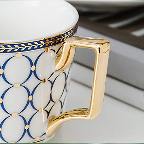 Infuseur bouilloire théière céramique et tasse de café à poignée dorée thermo-résistante - 8