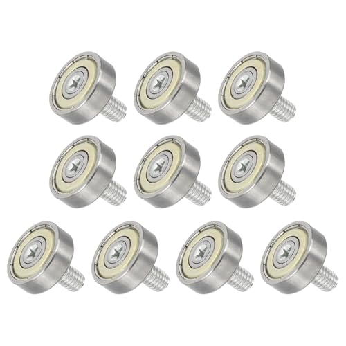 Rouleaux de tiroir bloqués ? Solution 2 x 19 mm en acier pour porte et fenêtre coulissante