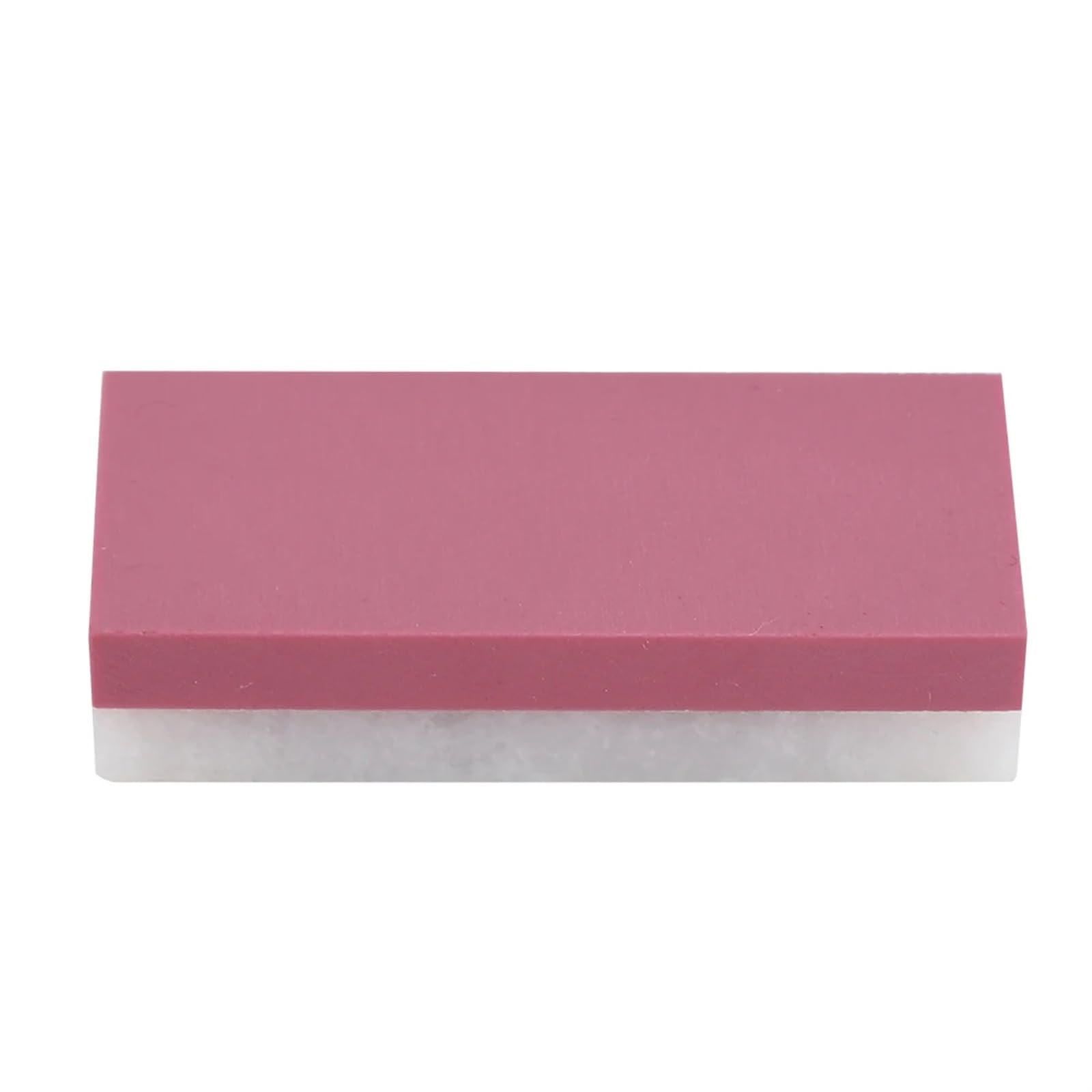 Kamień do ostrzenia noży kuchennych, Dwustronny kamień do ostrzenia o gradacji 3000 i 8000, różowy, 50x25x10 mm