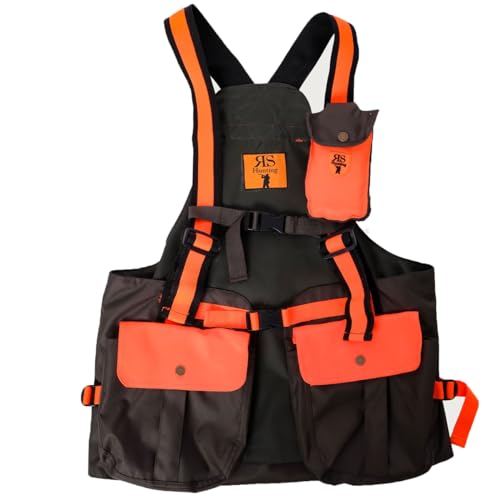 fratelliditalia.org Trisacca Chaleco de Caza Ajustable Jabalí baba Alta visibilidad Marsupio