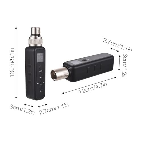 Micrófono inalámbrico UHF con emparejamiento automático y recepción de largo alcance para eventos 7