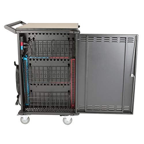 image for Tripp Lite 42-Port AC Mobile Charging Cart Storage Station for Chromeb
