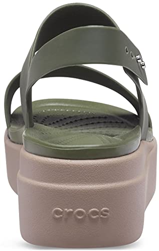 Image of Crocs Women's Brooklyn Low Wedge Sandals
