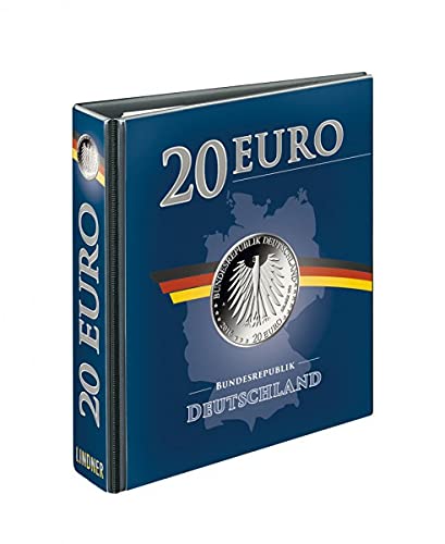 Lindner 3536R Classeur Vordruckalbum Monnaies 20 Euro Allemagne Vide