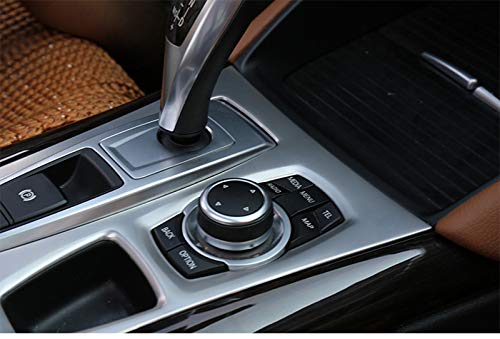 Wroadavee Inner Center Console Gear Shift Box Cover Trim For Bmw X5 X6 E70 E71 2010-2014 #TOP7