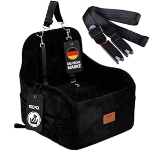 EQUICANI® SAFERIDE Hundesitz mit Isofix für Auto und Reisen mit Haustier