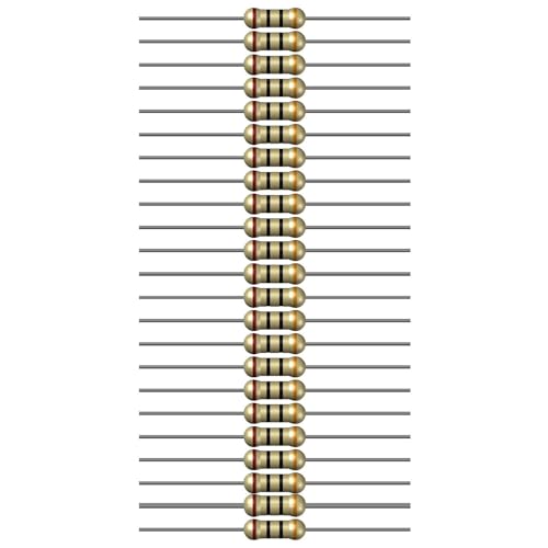 Image of 10 Ohm Resistor 1 /4W 5% Tolerance, Pack of 100 (10 Ohm)