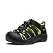 KEEN Little Kid (4-8 Years) Newport H2 Black/Lime Green Sandal - 13 M US Little Kid