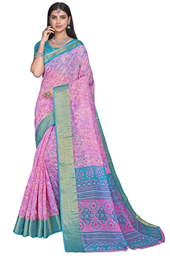 Image of Glory Sarees Women's Cotto Silk Saree With Blouse Piece (Fashion104 Parent)