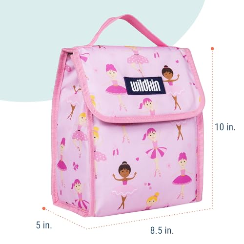 Image of Wildkin 55901 Lunch Bag, One Size, Ballerina