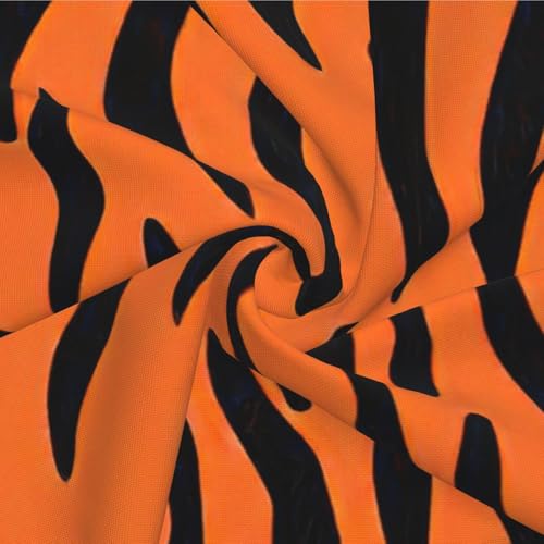 Housses de coussin pour canapé salon rayures oranges décoration moderne - 7