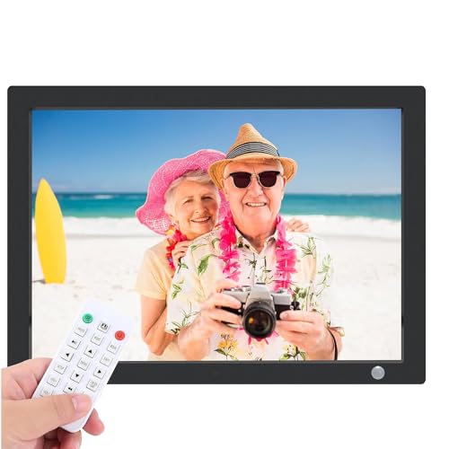 YYGHF Wall Mountable Digital Picture Frame 20 Inch, Electronic Photo Album with Built-In Stereo Speakers,1920X1080 HD IPS Screen, Support Photo And Video Playback,Gift for Friends And Family