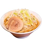Amazon.co.jp: 二郎系 ラーメン 豚ラーメン チャーシュー付き