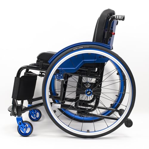 �܂肽���ݎ��y�ʑS�n�`�Ή��X�|�[�c�Ԉ֎q�A24�C���`��֕t���������蓮�Ԉ֎q�A�N�C�b�N�����[�X��ցA���߉\�ȃt�b�g���X�g�t��(Blue,42cm/16.5in)