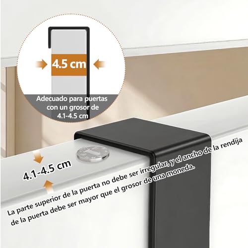 Ganchos para puertas metálicos 21 Imagen adicional