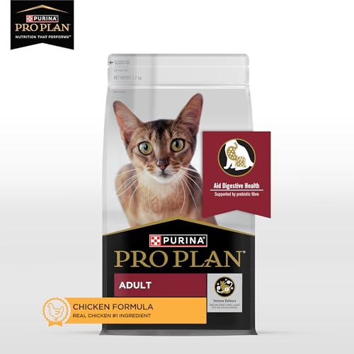 Image of PRO Plan Adult Cat Dry Food with Chicken, 1.2kg Pack