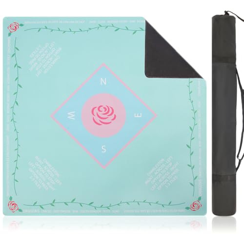 Linoows Mahjong Mat with Noise Reduction 31.5x31.5 Inch - image 1