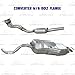 Northeastern Exhaust | Stainless Steel EPA-Approved Catalytic and Muffler Exhaust Kit Compatible for 1998-2001 Volkswagen Beetle & 1999-2001 Volkswagen Golf 2.0L | Free Sleeves Included