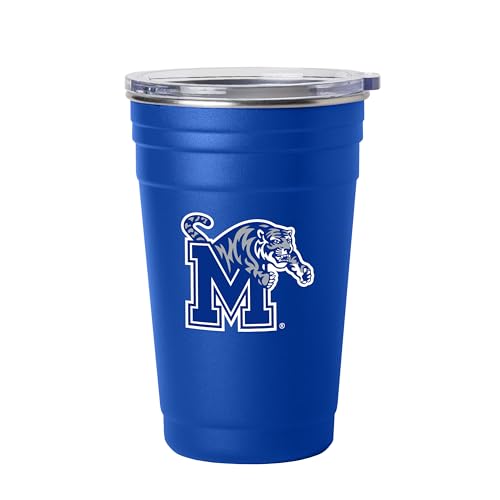 Image of Logo Brands NCAA 22 oz Stainless Steel Tailgate Cup -Double Wall Vacuum-Sealed Durable For Hot & Cold Drinks, Perfect for Gameday & Tailgating