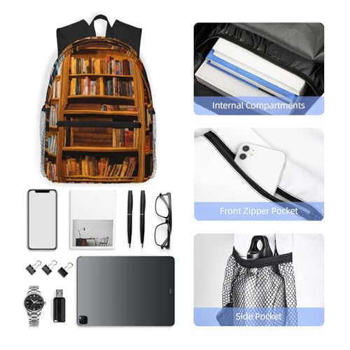 Sac à dos décontracté ordinateur portable léger grand volume - 6