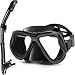 Greatever 2019 Newest Dry Snorkel Set,Panoramic Wide View,Anti-Fog Scuba Diving Mask,Easy Breathing and Professional Snorkeling Gear