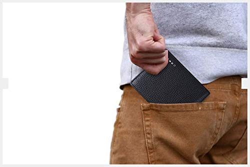 Cross Black Men's Wallet Stylish Genuine Leather Wallets for Men Latest Gents Purse with Card Holder Compartment (AC1288799_3-1)