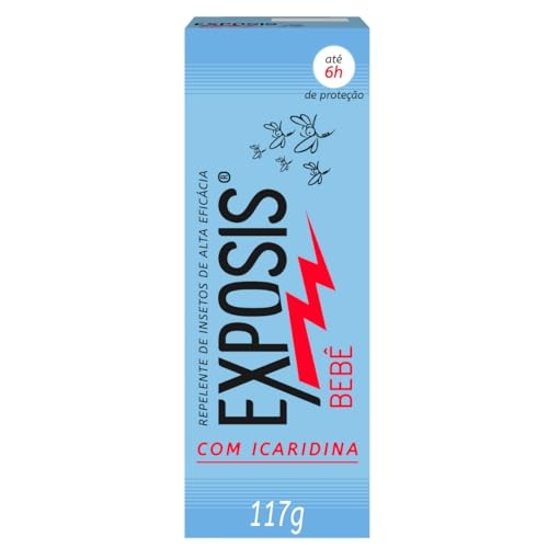 Exposis Bebe, Repelente Baby com Icaridina, Gel 117g