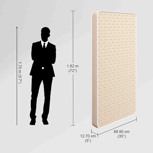 Image of Godrej Interio Dual Magic Plus Single Bed Foam Mattress (72 x 35 x 5 Inches) (3-Years Warranty, Bonded Foam)
