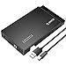 ORICO USB 3.0 zewnętrzna obudowa dysku twardego do 3,5/2,5 cala SATA dysk twardy / SSD do 16 TB, 3,5 cala obudowa HDD bez narzędzi z zasilaczem 12 V/2 A i przyspieszeniem UASP (3588US3)