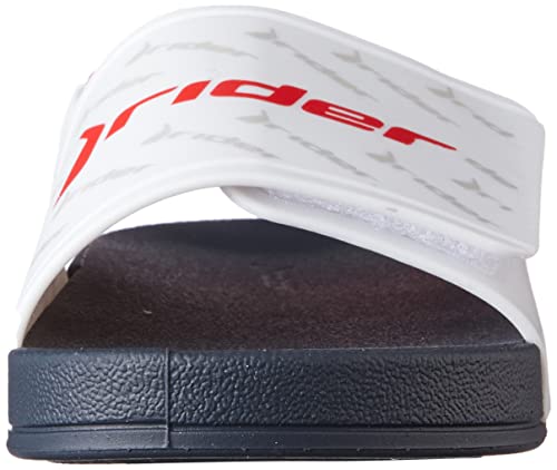 Rider Kids Full 86 Baby, Sandália Slide Bebê Meninos, AZUL/BRANCO/VERMELHO, 20/21
