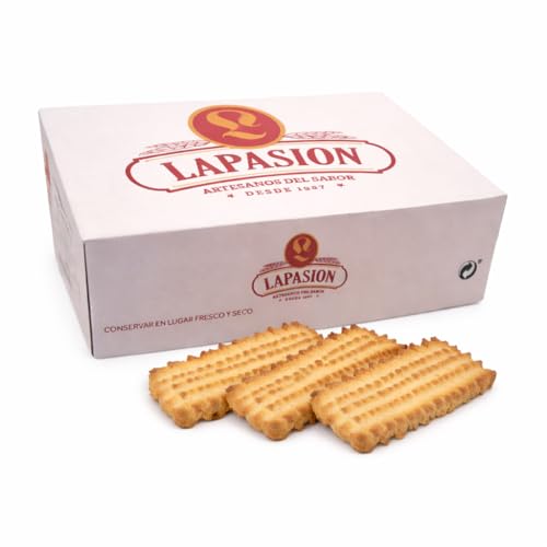 LAPASION - Galletas Rizada Suprema | Galletas sin lactosa |