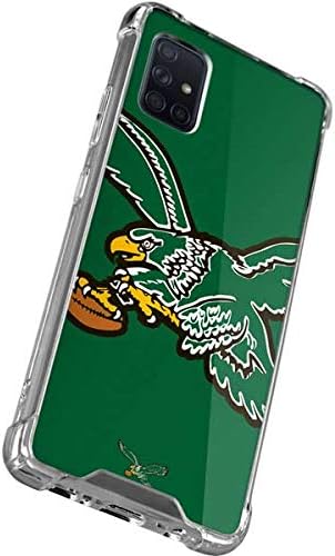Skinit Clear Phone Case Compatible with Galaxy A51 5G - Officially Licensed NFL Philadelphia Eagles Retro Logo Design