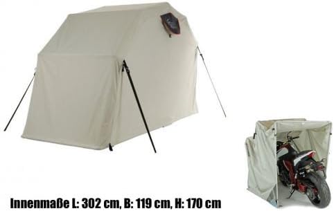 Folding Garage Up Motorcycle Cover Scooter L 302 x W 47 x H 170 cm