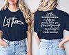 Qskall Let Them T Shirt for Women Keep Shining Shirts Inspirational Tee Motivational Tops Blue #1