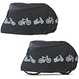 🌱Multifunktional: Diese Fahrradabdeckung ist Perfekt für Innen, Außen, Carport, Keller. leicht und tragbar, Fahrradabdeckung wasserdicht eine gute Innenstaubabdeckung und fahrrad garage outdoor.