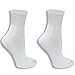 Dr. Scholl's Women's 2 Pack Diabetes Circulatory Ankle Socks,  White, Shoe: 4-10