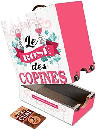STC Cubi Decorative Door "Le Rosé des Copines"