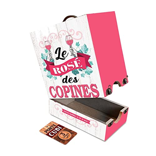 Stc Cubi Decorative Door "Le Rosé Des Copines" #TOP2