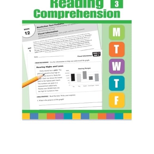 pdf kindle evan-moor daily reading comprehension, grade 3 cover art