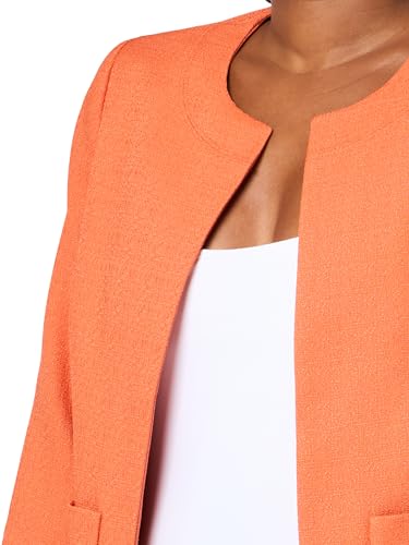 Kasper Women's Hampton Jewel Neck 3q SLV JKT W/Patch P3