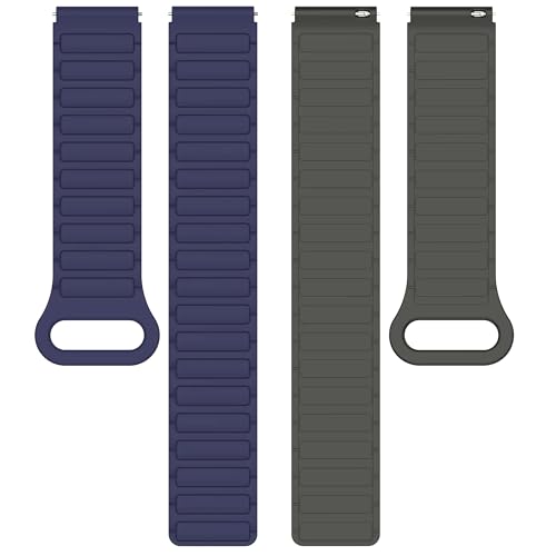 Image of ACM Watch Strap Magnetic Silicone 22mm compatible with Noise Colorfit Pro 6 Max Smartwatch Luxury Colorful Band