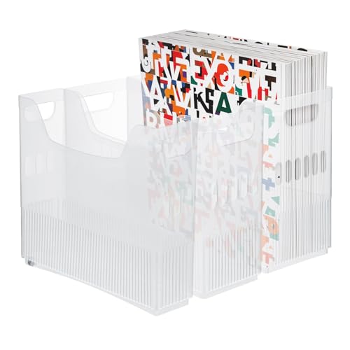 Image of 3 Pcs Scrapbook Paper Storage Organizer With Wheels, Paper Storage, Scrapbook Paper Storage, Paper Storage Organizer For Holding Scrapbook Organizer, Card Stock (3 Sizes)